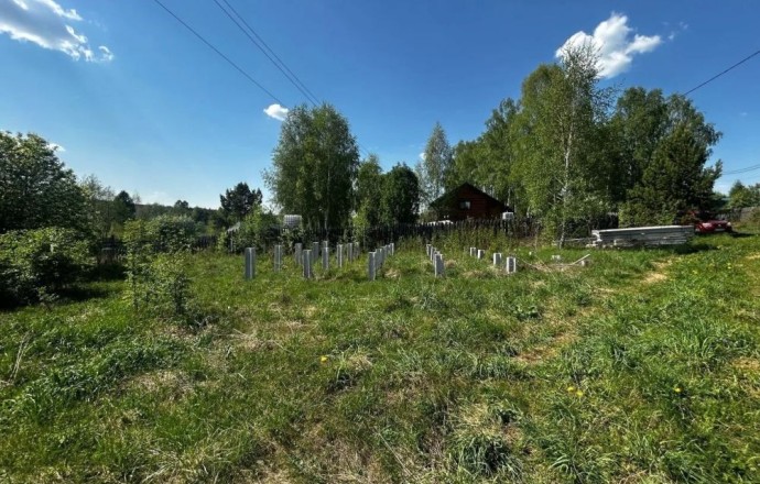 Земельный участок 10 соток в деревне Гагарка с готовым проектом дома