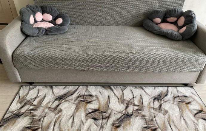 Продам диван, ковёр, чехол и подушки в Заречном