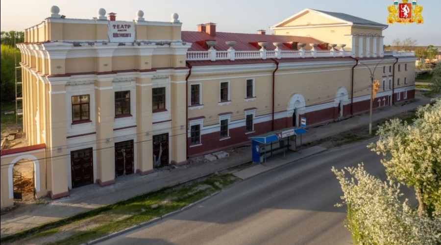 Денис Паслер выделил дополнительные 45 миллионов рублей на реставрацию Ирбитского драмтеатра