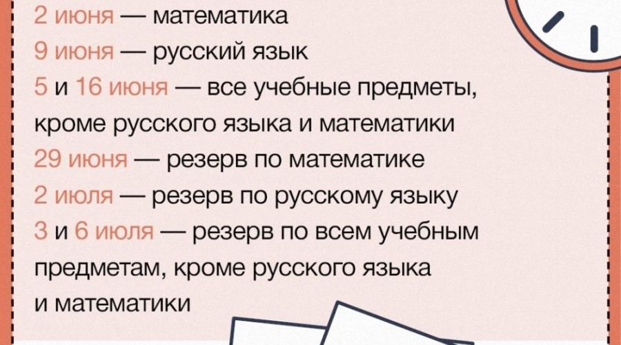 Школьники уже готовятся к государственным выпускным экзаменам