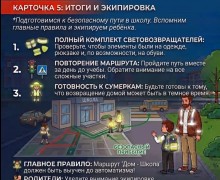 Свердловская Госавтоинспекция советует родителям заранее отработать с детьми безопасный маршрут в школу