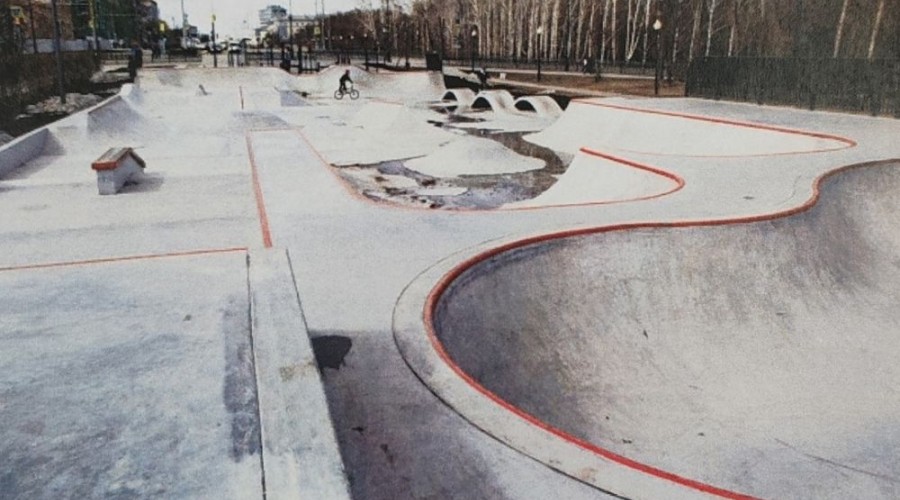 Скейтпарк у Дома торговли в Заречном будет реконструирован в текущем году