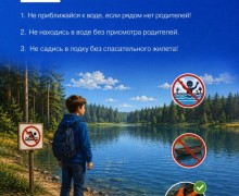 Правила безопасности для детей в летний период от поисково-спасательного отряда «ЛизаАлерт»
