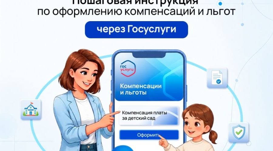 Оформление компенсации за детский сад и льгот через Госуслуги: инструкция для родителей