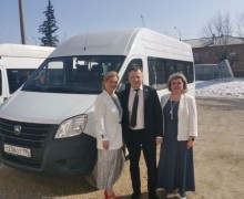 Для домов культуры Белоярского района приобрели новый микроавтобус