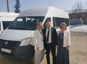 Для домов культуры Белоярского района приобрели новый микроавтобус