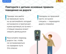 Начало летних каникул – повод напомнить детям основные правила дорожного движения