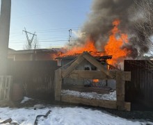 Пожар в садовом товариществе «Электрон»: загорелись дом и сарай