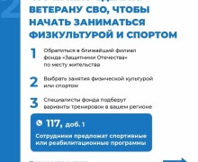 Ветераны СВО из Заречного могут начать занятия спортом с помощью фонда «Защитники Отечества»