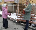 В Заречном раздают геогриевские ленты