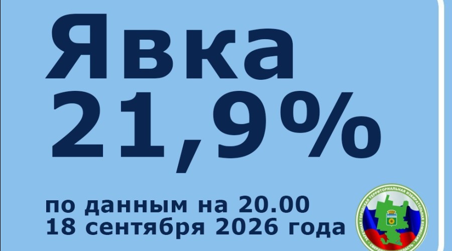 Первый день выборов в Заречном: явка достигла 21,90%