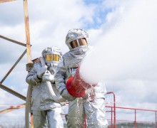На Белоярской АЭС провели учения по ликвидации разлива нефтепродуктов