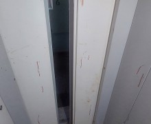 В ночь с 31 октября на 1 ноября от действий неадекватного пассажира снова пострадал лифт