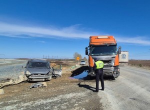 В Белоярском районе нетрезвый водитель иномарки устроил ДТП с пострадавшим