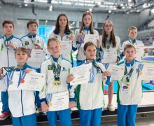 31 медаль на первенстве Свердловской области по подводному спорту