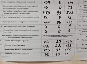 На округе №9 Заречного завершён подсчёт голосов: предварительно побеждает Юрий Бутаков
