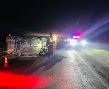 В Белоярском районе при опрокидывании «ВАЗ-21093» погиб водитель без прав, две девушки-подростка госпитализированы
