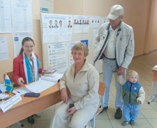 Юные зареченцы вместе с родителями посетили избирательные участки