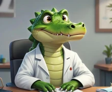 Символом областного наркодиспансера Свердловской области станет крокодил