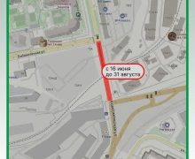 Автомобилистам на заметку: в Екатеринбурге надолго перекроют часть улицы Комсомольской