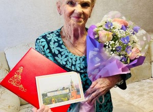 Первостроитель Заречного Галина Сухова отмечает 90-летний юбилей