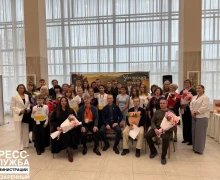 Маша Пермякова солировала с Уральским государственным русским оркестром