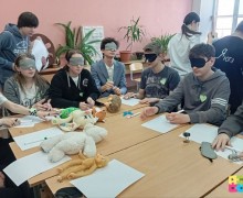 Вчера, 23 апреля, в Белоярский много профильный техникум приехали необычные гости - представители АНО Белая трость рассказали студентам, как развить в себе Экстабилити - дополнительные способности