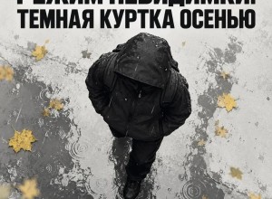 Тёмная одежда на дороге: как оставаться заметным в дождливую погоду
