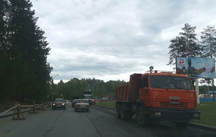 Ремонт участка улицы Октябрьской от автовокзала до военкомата
