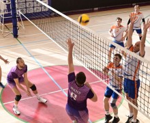 Вчера стартовал волейбольный турнир среди работников концерна