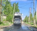 После перекрытия части трассы Екатеринбург-Тюмень фуры и грузовики поехали чрез Муранитный