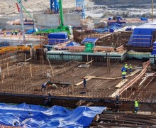 На Ленинградскаой АЭС сегодня первый бетон