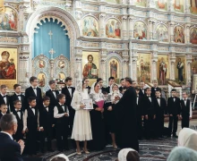 18 октября в храме Покрова Божией Матери прошёл 7 детско-юношеский фестиваль хорового искусства Поющий ангел