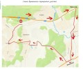 Продление перекрытия дороги в районе деревни Курманки