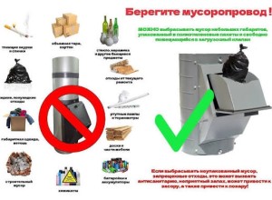 Жители дома на Ленина, 30 столкнулись с засором мусоропровода