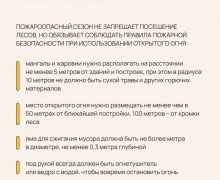 2 апреля — старт пожароопасного сезона