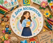 Поздравление с Днём воспитателя от редакции Заречного