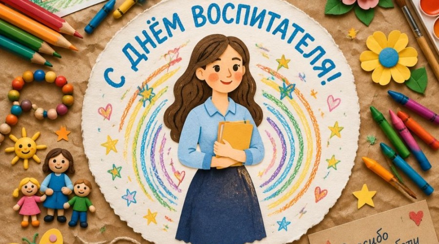 Поздравление с Днём воспитателя от редакции Заречного