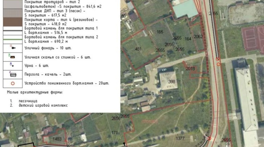 В Мезенке приведут в порядок территорию между школой и домами ул