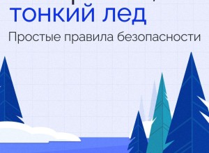 Поздней осенью, с наступлением заморозков, необходимо помнить — тонкий лёд на водоемах крайне опасен!
