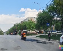 В Заречном проводят ямочный ремонт дорог
