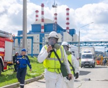 На Белоярской АЭС провели учения по ликвидации разлива нефтепродуктов