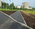 На улице Ленинградской в Заречном завершено асфальтирование у домов 24А и 24Б