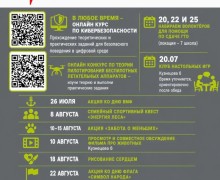 Молодёжный центр Заречного опубликовал афишу предстоящих событий