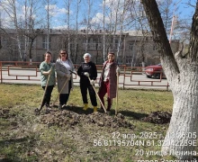 СЕГОДНЯ в тёплый апрельский день сотрудники предприятий вышли на традиционные весенние субботники