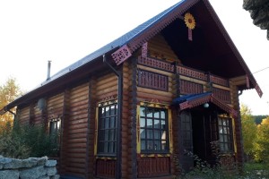 Посуточная аренда эко-дачи с домом-баней в Курманке