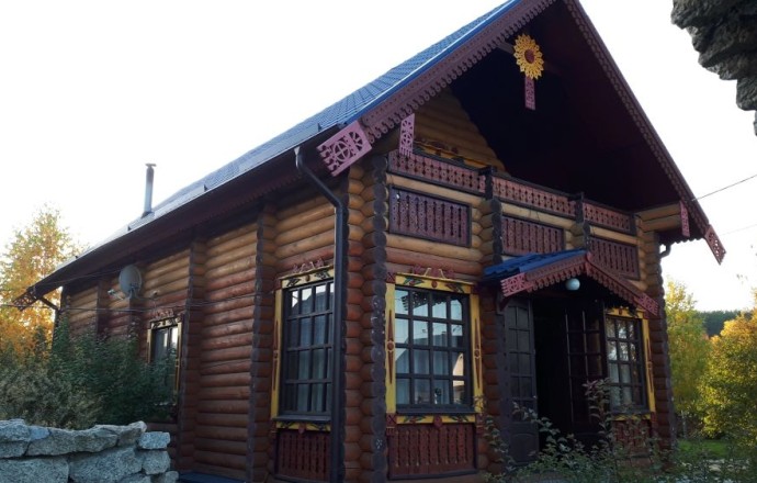Посуточная аренда эко-дачи с домом-баней в Курманке