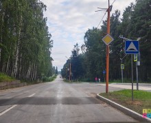 Новые искусственные неровности появились на перекрёстке Курчатова — Клары Цеткин