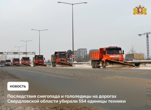 Небольшой снег, местами мокрый, прошел в Свердловской области в ночь с 15 на 16 февраля