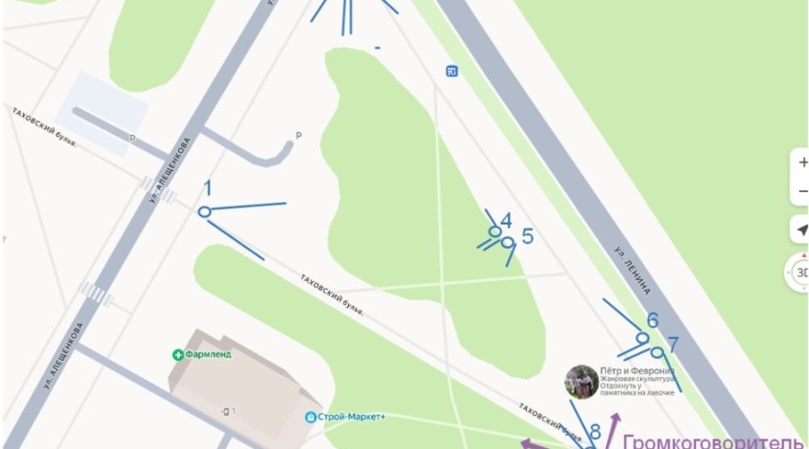 На аллее влюблённых установят новые камеры наблюдения и новые громкоговорители